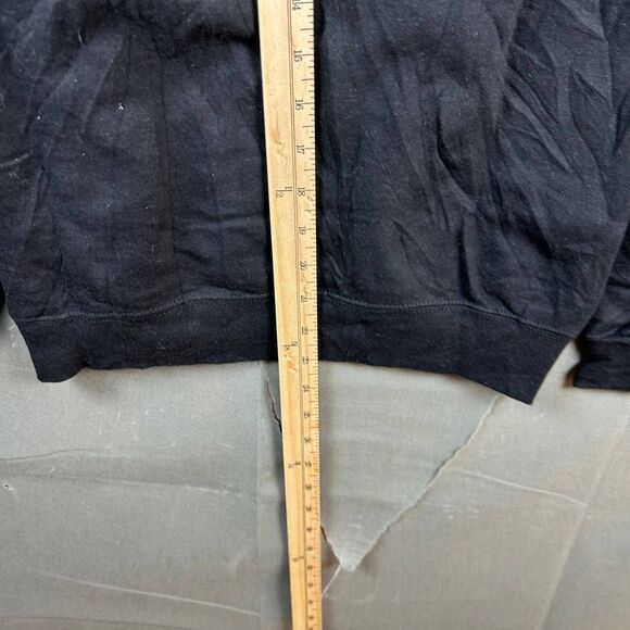 Florida State University Hanes Hooded Sweatshirt Men's S Black Flag Football - Picture 5 of 6